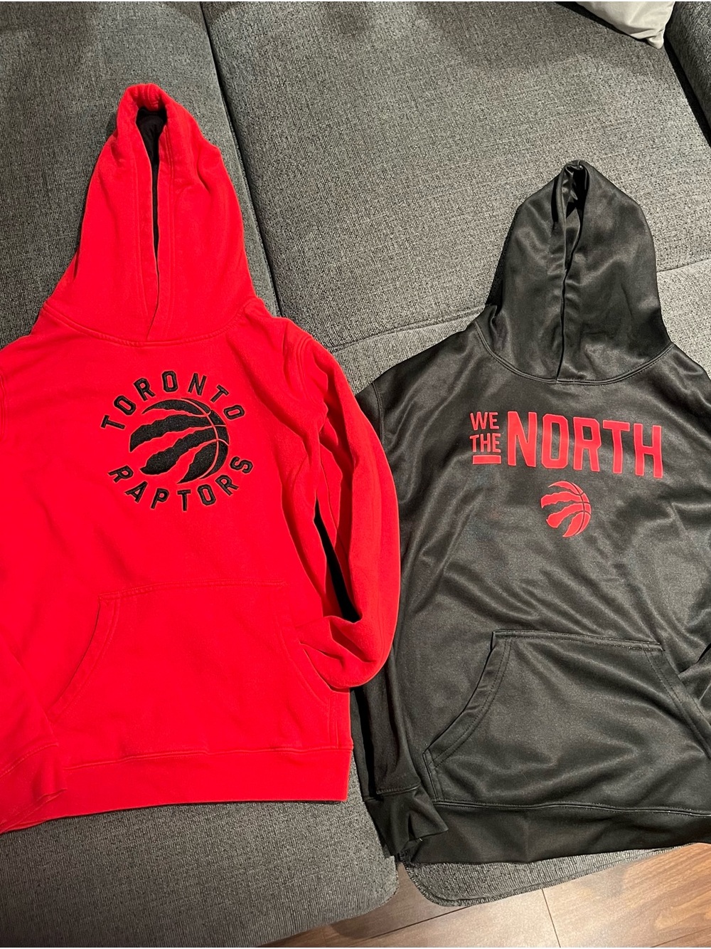2 NBA Toronto Raptors Hoodies (Youth XL)